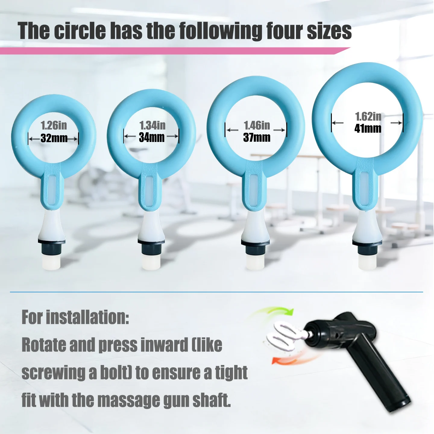 Men's Vibrating Masturbator Massage Gun Head Soft Silicone Attachments Adult Sexual Products Male Sex Toy Fascia Gun for Penis gallery 5