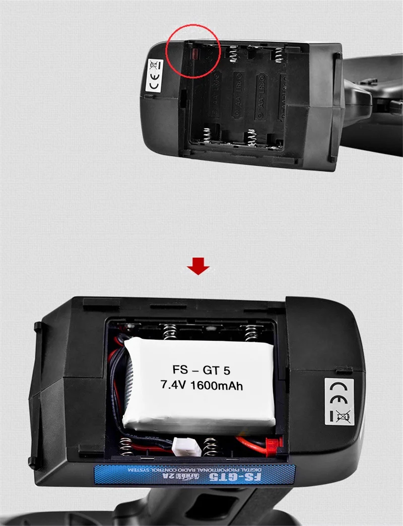 7.4V 1600mAh lipo Battery + Charger For Flysky FS-GT5 Transmitter RC Models Parts Toys Accessories For MC6C MCE7 7.4v Battery