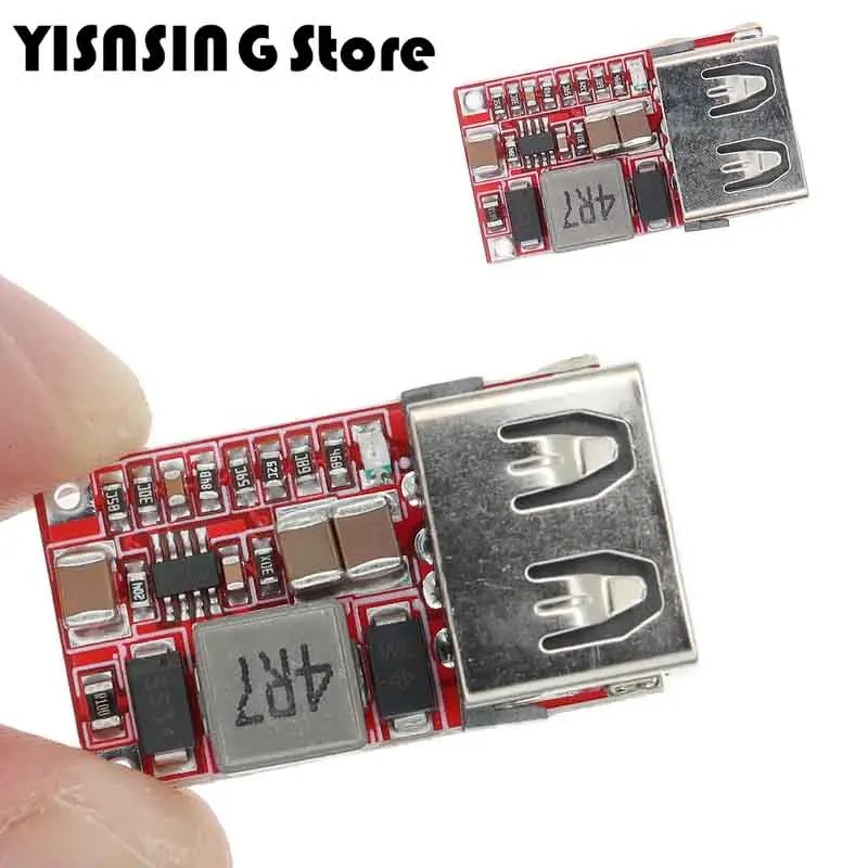 6-24V to 5V USB Step Down Module 24V 12V to 5V DC-DC Converter Phone Charger Car Power Supply Module Efficiency 97.5%