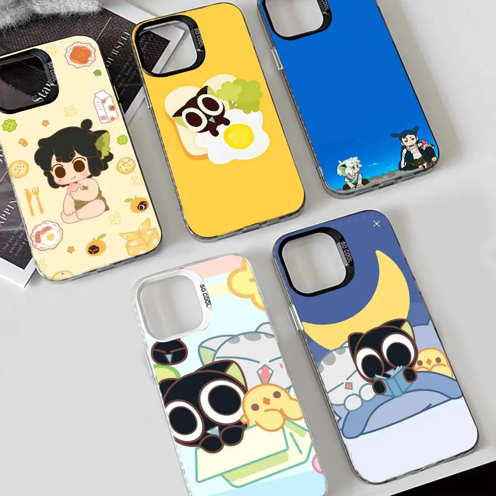 

1PC The Legend of Hei Luo Xiaohe 17 16 15 14 13 12 11 Pro Max Plus Colored Back Cover