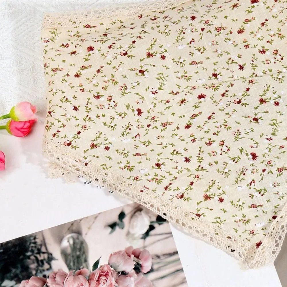 

New French Style Triangle Scarf Lace Small Flowers Turban Bandana Hair Accessories Hollow Hair Bands for Spring Summer