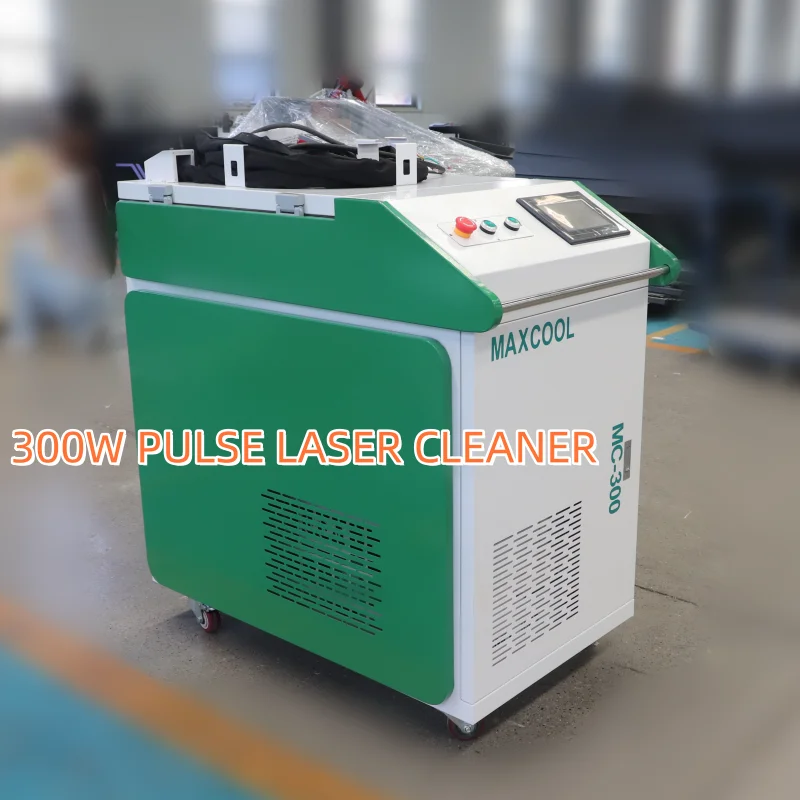 Pulse Lazer Cleaning JPT MOPA Fiber Laser Cleaning Machines Water/Air Cooling Rust Oil Paint Oxide Removal Laser Cleaner