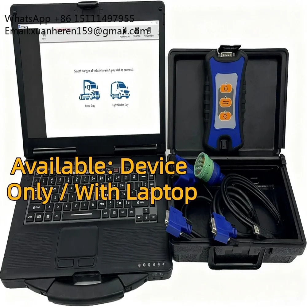 Truck Diagnostic Tool Heavy Duty OBD2 Trouble Code Reader Scanner Usb Link 3 121054 Suitable for NEXIQ