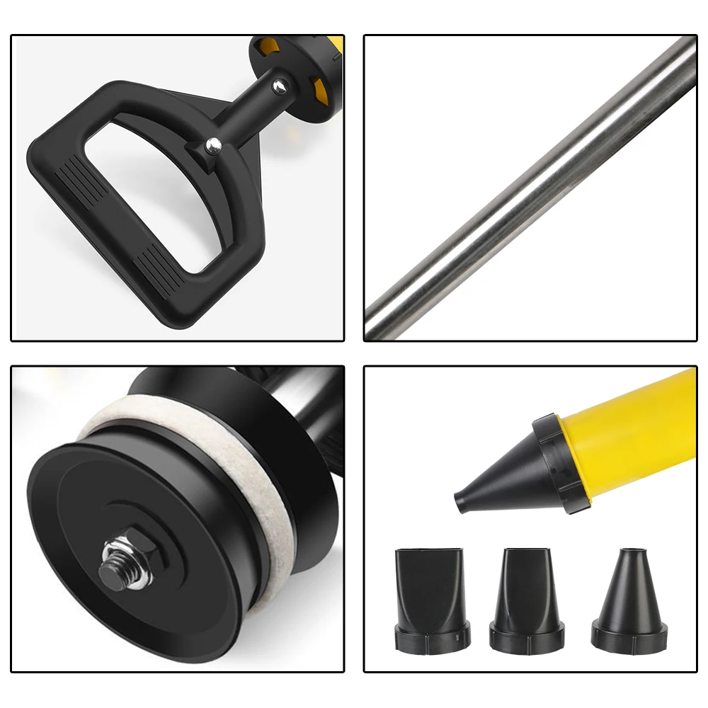 Applicator Grouting Mortar Sprayer Hand Tools Caulking Gun Cement Lime Pump Grout Filling Tools With 4 Nozzles