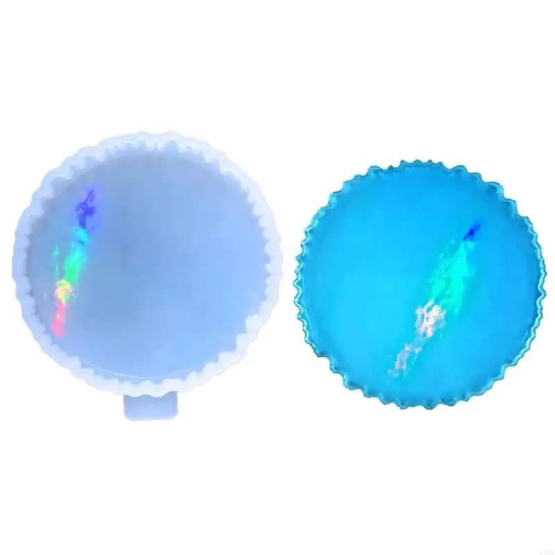 85LF コースター シリコーン樹脂モールド コースター樹脂モールド エポキシ鋳造金型 コースター、DIY アートワーク、ホームデコレーション用