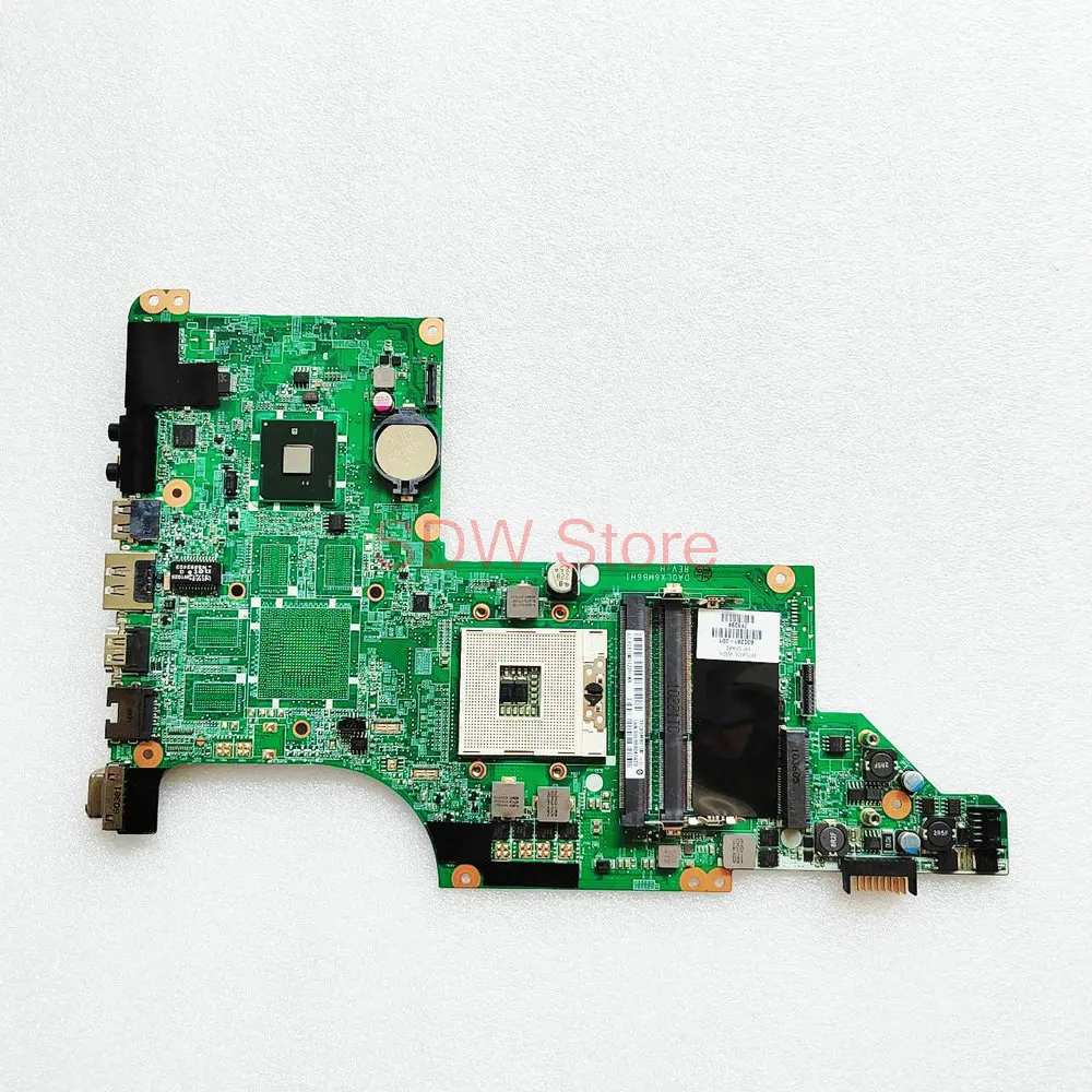 FOR HP DV6 DV6-3000 Laptop Motherboard 630281-001 Mainboard DA0LX6MB6I0 DA0LX6MB6D0 DA0LX6MB6H1 HM55 DDR3