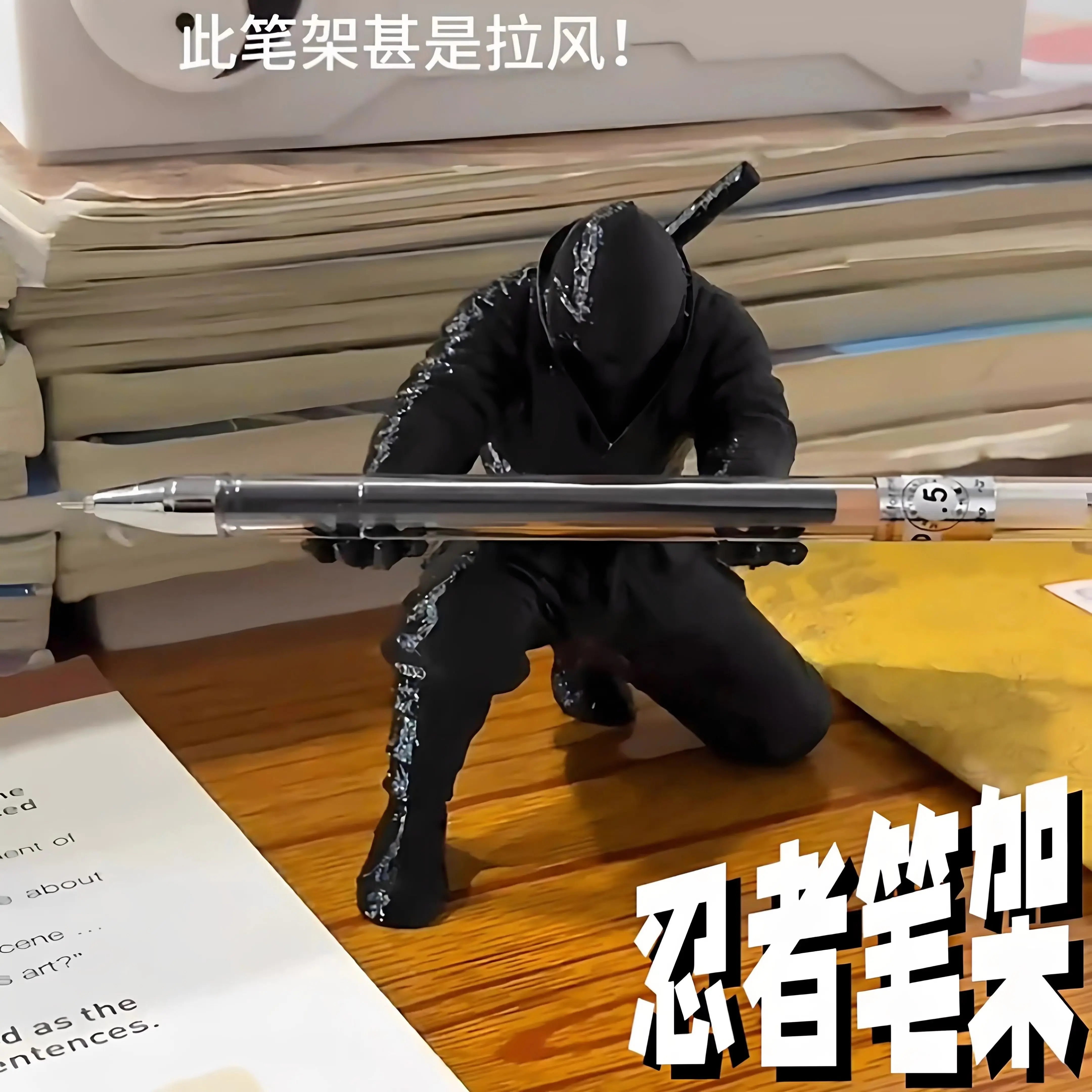 ที่วางปากกาแบบ 3D พิมพ์ลายนินจ - 3D Printing Desk บทวิจารณ์และราคา