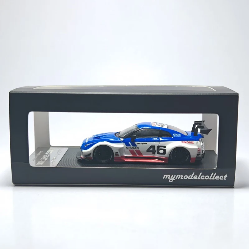 MC 1/64 GTR R35 2020 LBWK سبيكة سباق السيارات Diecasts ولعبة المركبات نموذج سيارة مصغرة مقياس نموذج سيارة للأطفال #5