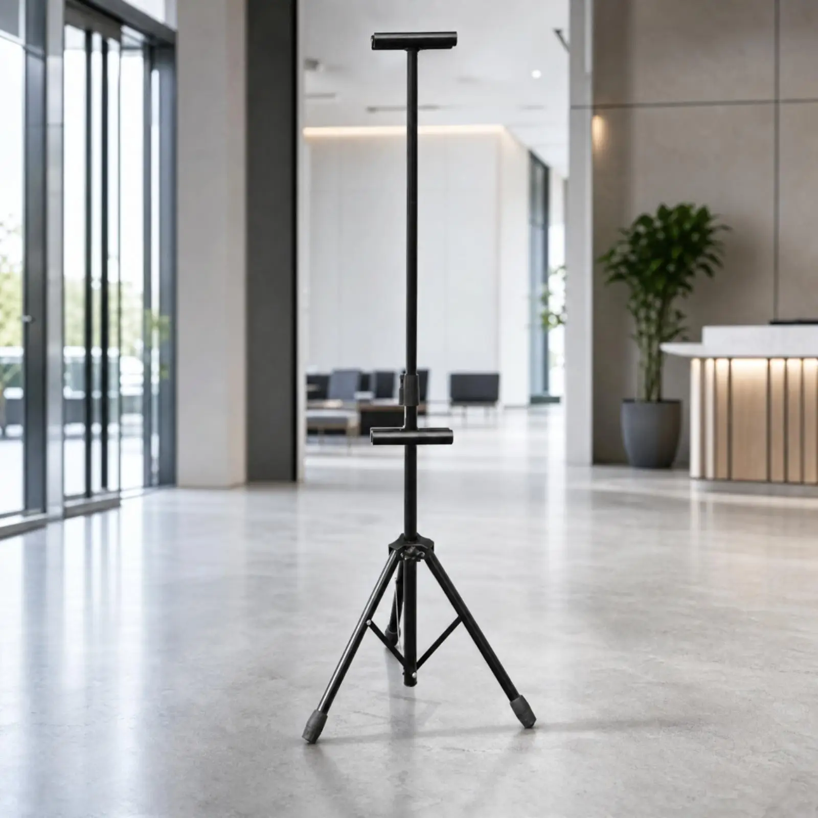 Adjustable Display Stand for Posters Metal Frame Tripod Base Portable Double Sided Sign Holder for Retail Store