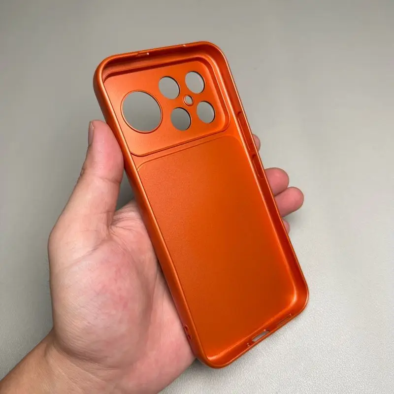 Für Poco F9 Ultra Hülle Poco F9 Pro Cover Poco F8 Ultra F8 Pro Lederhülle Luxus-Objektivschutz Matte Leder-Rückabdeckung – Detail 2