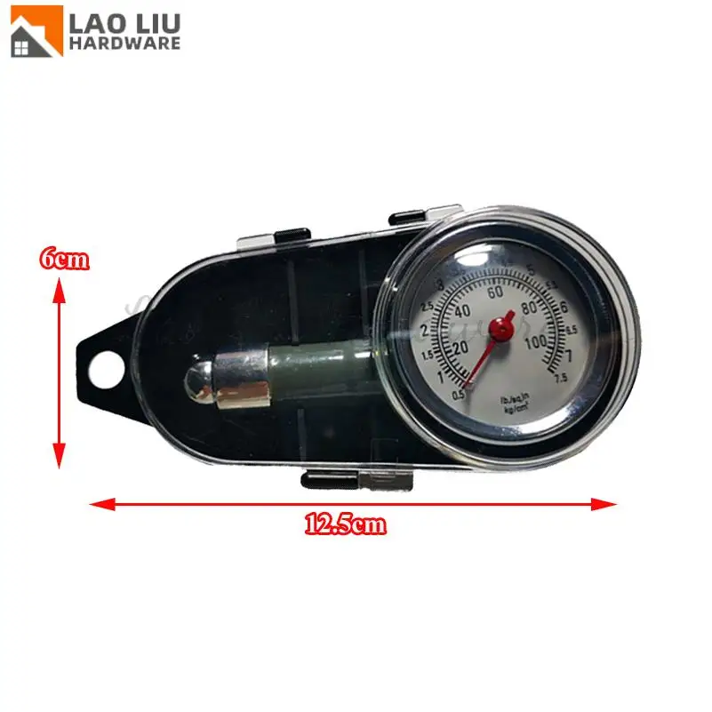 Auto Metal Truck Racing Autoband Luchtdrukmeter Autoband Meter Voertuig Tester Monitoring Systeem Meetinstrument