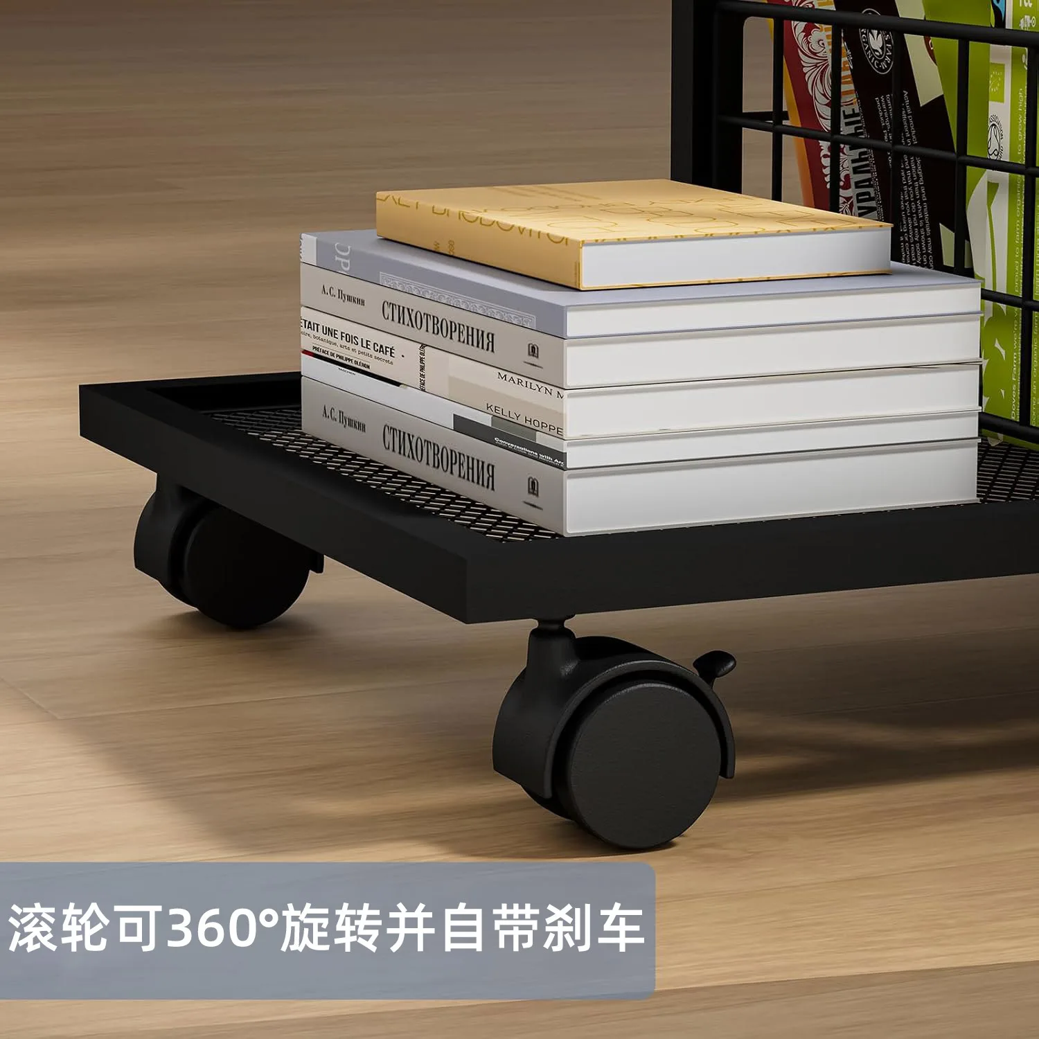 Mesa de centro pequeña de lujo con luz móvil, mesa auxiliar retro para sala de estar, carrito tipo C, mesa esquinera para apartamento pequeño con