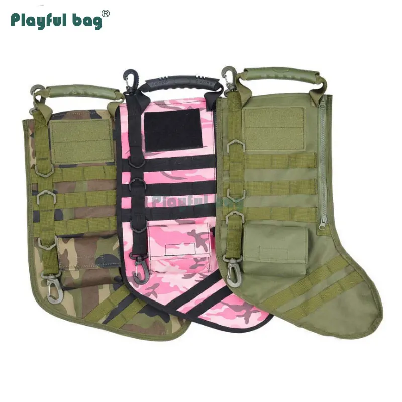 MOLLE stock bag Camouflage handbag Waterproof Outdoor sport equipment Christmas stock gift bag AVA126