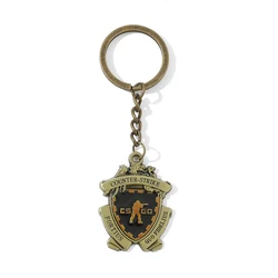 Game CS GO Medal Keychain Counter Strike Metal Pendant Keyrings For Men Jewelry Accessories Fans Gift Souvenir