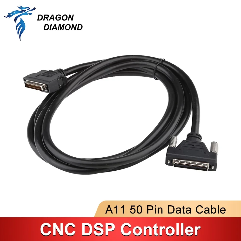 Original RichAuto DSP 0501 A11 A12 A15 A18 Controller Connect Cable 50 pins Cables For Connection Terminal Board