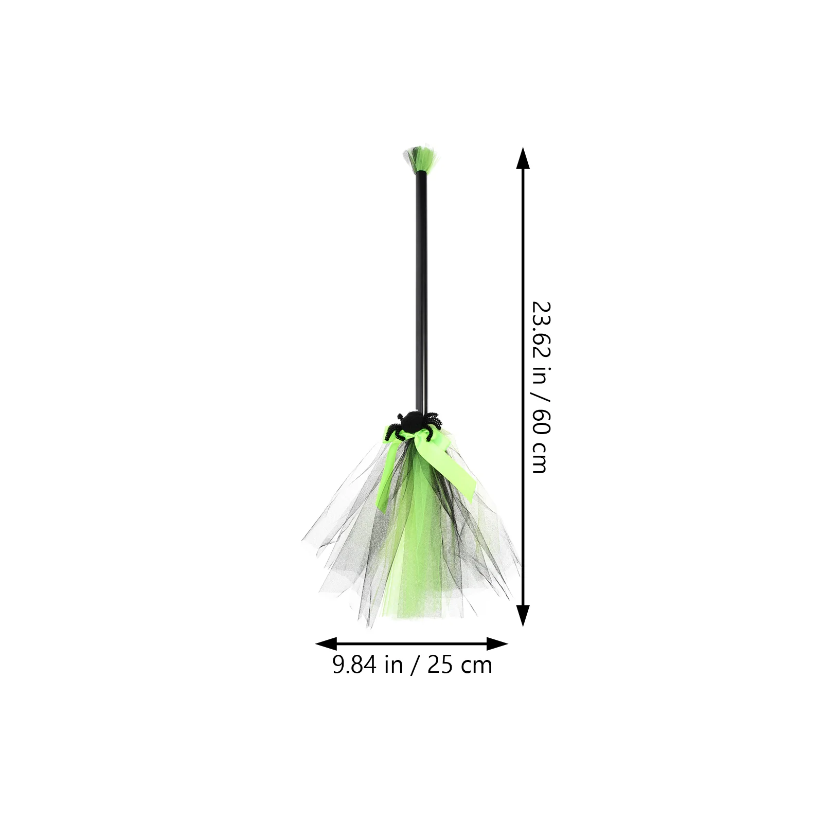 Halloween Hat Broom Decor Cosplay Props Wizard Caps Costumes Spider Decorations