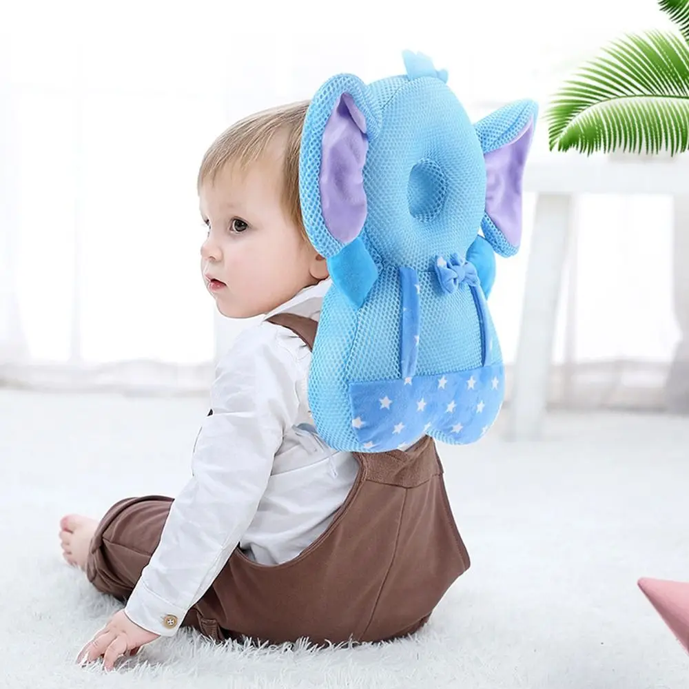 

Cute Polyester Toddler Head Protector Cartoon PP Cotton Safety Corner Guards Soft Reduce Fall Shock Head Protection Cushion