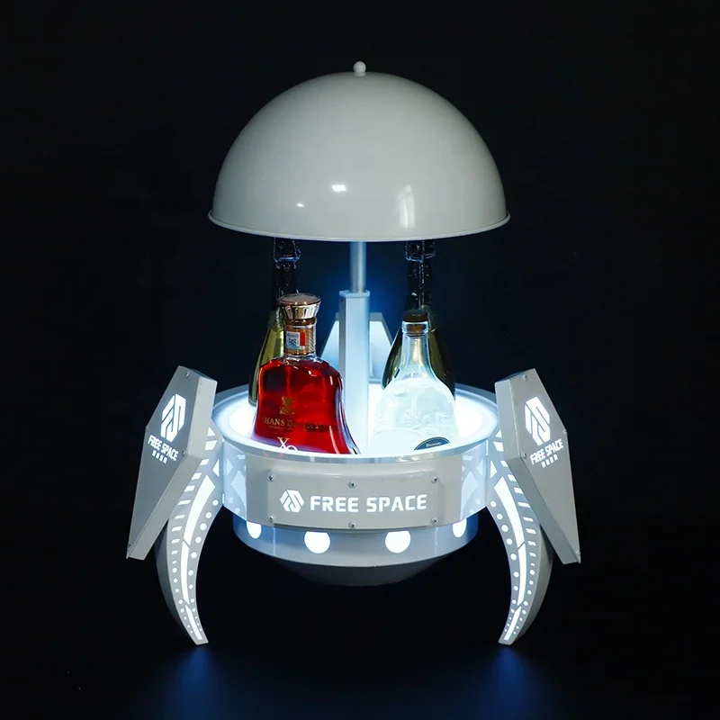 LED Display Stand VIP Bottle Service Presenter New Nightclub Party Lift Able Light Liquor Bottle Glorifier