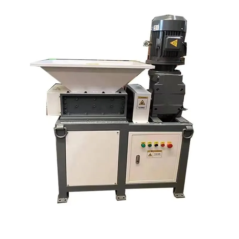 Hot-Selling Double-Shaft Mini Pulverizer Crushing Manufacturing Wool Ball Sale-For Copper Aluminum New Strong Crusher Motor view 2