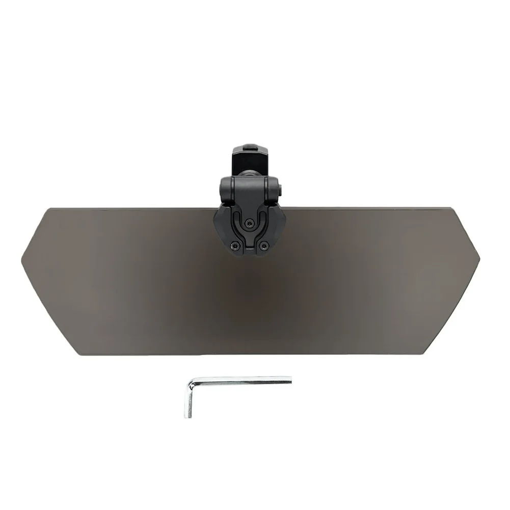 Rotatable Sun Visor for 1.5 to 2 Inch Round Tube UTVs Made from Long Lasting Acrylic Material for Reliable Sun Coverage