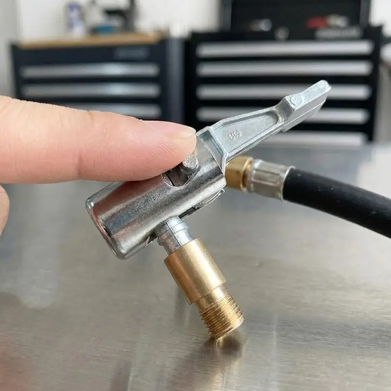 

【L】Portable Air Chuck Compressor For Car Tire 12V Inflatable Pump for Quick Inflation in Roadside Emergency Situation