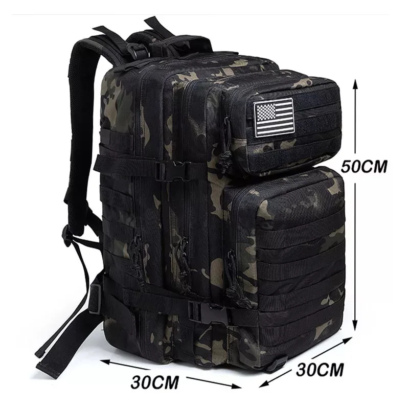 New Outdoor 3P Attack Multifunctional Large Capacity Camouflage Field Sports Mountaineering Backpack Tactical Backpack