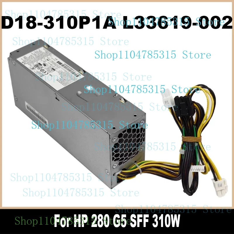 

New Original D18-310P1A L33619-002 For HP 280 G5 SFF 310W Power Supply 4Pin 4Pin PCH019 PA-1181-3 PCH021 DPS-180AB-26 A 3A 30A