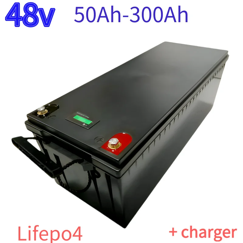 JN 48V 50Ah 100Ah 150Ah 200Ah 300Ah Lifepo4 Lithium Battery pack bluetooth Parellel for Solar system 3000W 5000W 6000W Inverter