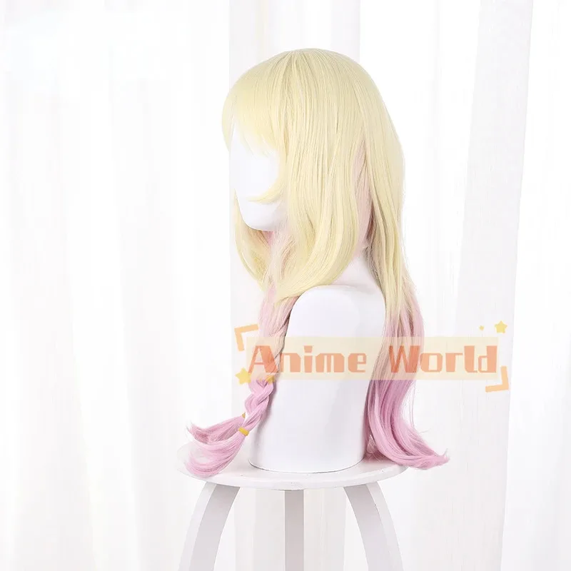 أونيتسوكا ناتسومي شعر مستعار تأثيري LoveLive! سوبر ستار!! الشعر مضفر مجعد متموج أنيمي مدرسة المعبود الفتيات أغطية الرأس غطاء شعر مستعار مجاني #3