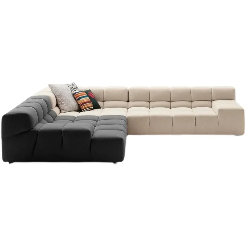 Modern light luxury Italian minimalist modular fabric sofa