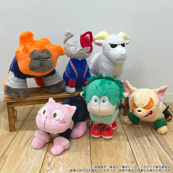 In Stock!!100% Original Stuffed Toys Action Peripheral Anime My Hero Academia Midoriya Bakugou Katsuki Animals Plush Doll Toy