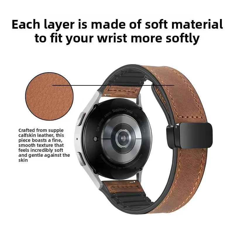 Applicable to Huawei GT5 Pro strap watch4 watch new magnetic suction men's pro high-end magnetic wristband