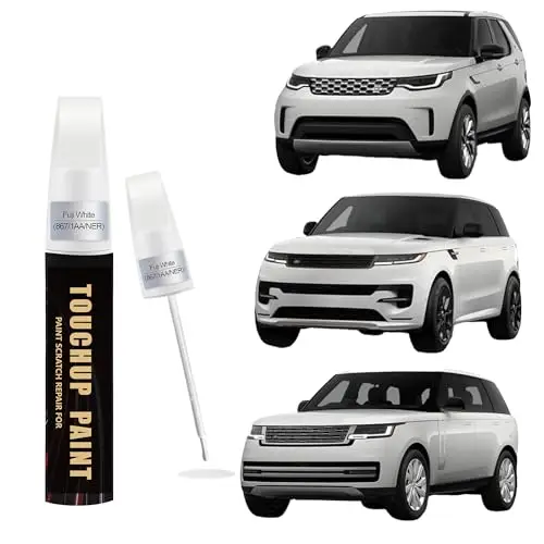 Fuji White(867/1AA/NER) Car Paint Touch Up Pen Compatible with Landrover,Automotive Scratch Remover for Nicks & Chips Repair
