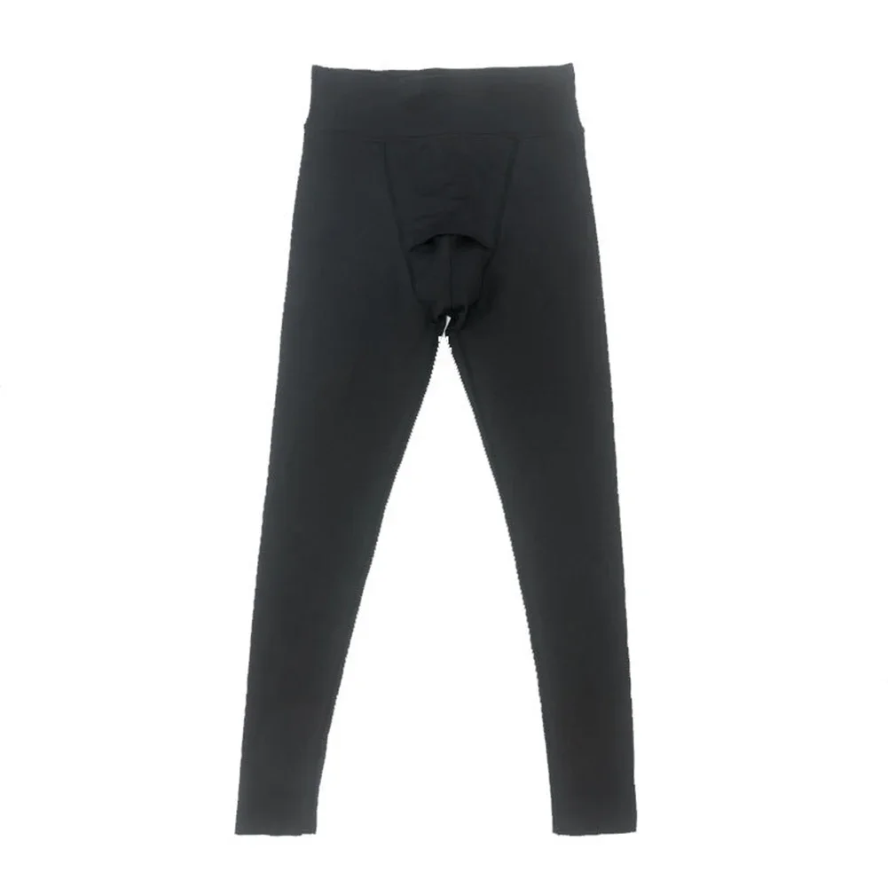 Ropa interior térmica de invierno para hombre, mallas ajustadas, pantalones moldeadores cálidos de cintura alta, mallas, pantalones con bolsa, lencería, calzoncillos sexis