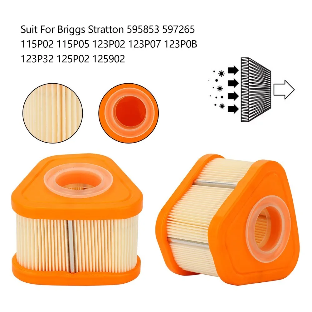 Imagem -02 - Filtro de ar Cmcp para Briggs & Stratton 595853 597265 115p02 115p05 123p02 123p07 123p0b 123p32 125p02 125902