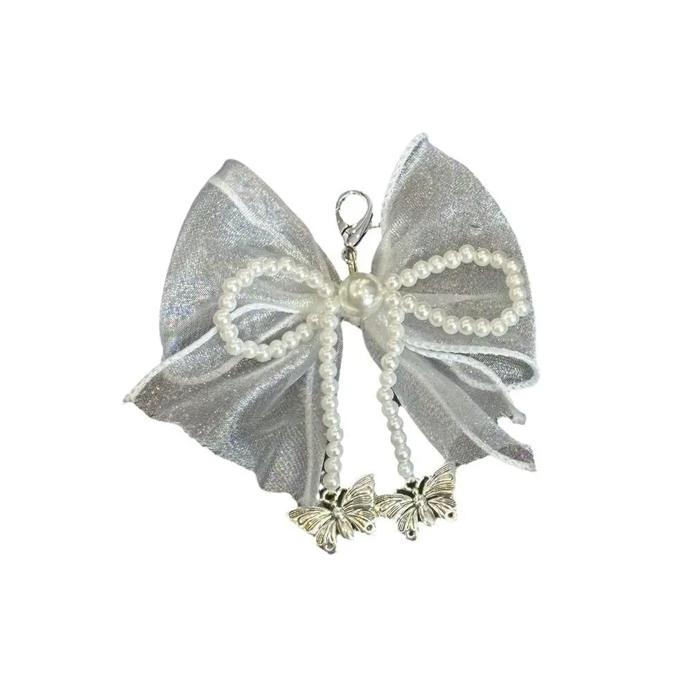 

2 шт. шелковые ленты с жемчужными бантиками для шнурков, съемные декоративные аксессуары для кроссовок и кед, DIY украшения для обуви