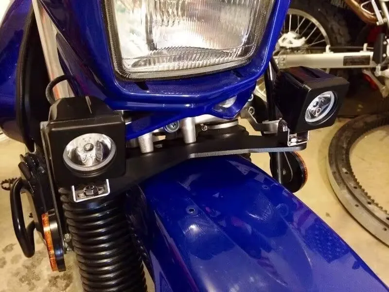 For SUZUKI DR650 DR650S DR650SE DR 650 S/SE 1996-2023 2022 2021 Motorcycle Fog lamp Bracket Auxiliary Lights LED Light Brackets