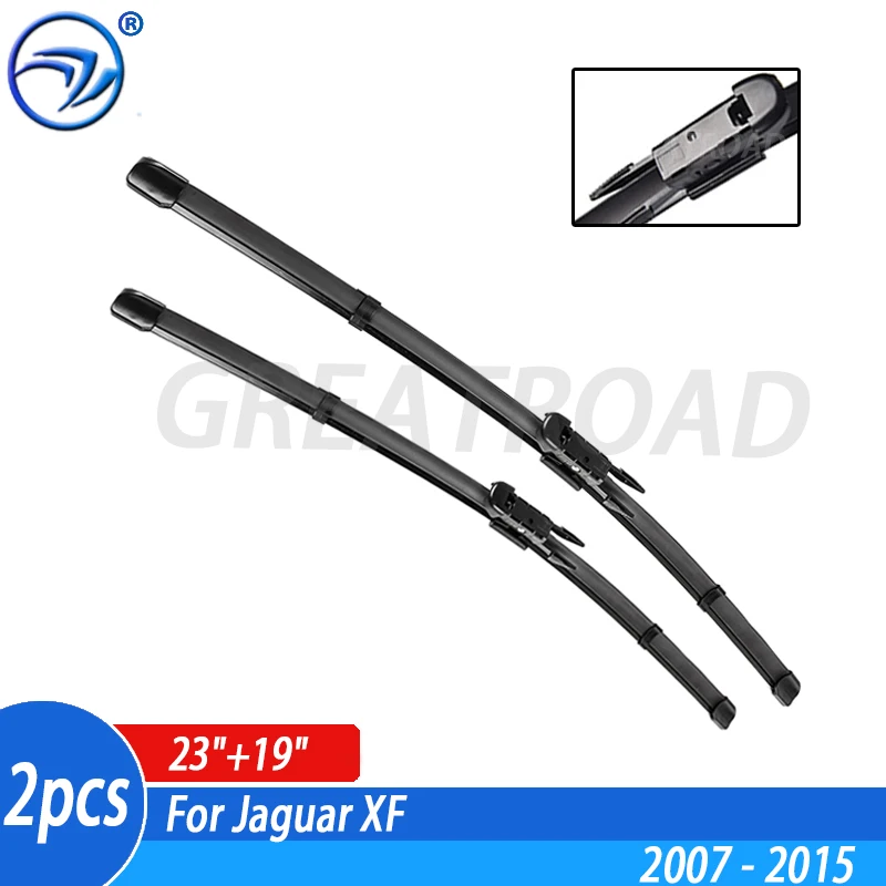 Wiper LHD Front Wiper Blades For Jaguar XF 2007 - 2015 Windshield Windscreen Front Window For Jaguar XJ 2009-2017 23