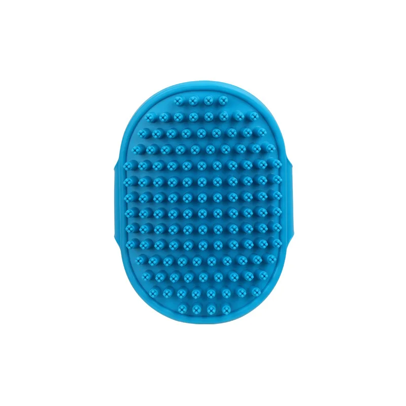 Rubber Bristle Pet Bath & Grooming Brush product image