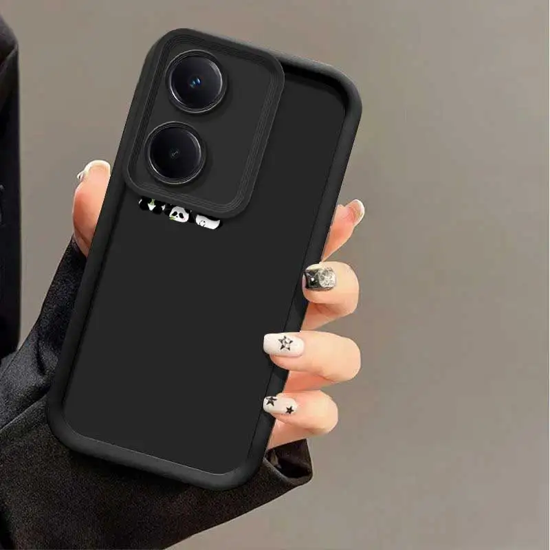 Y100 Cute Panda Sky Eye Ladder Phone Case For VIVO Y91 Y89 Y85 Y78 Y77 Y76 Y75 Y67 Y66 Y65 Y56 Y55 Y52S Y50 Y38 Cover