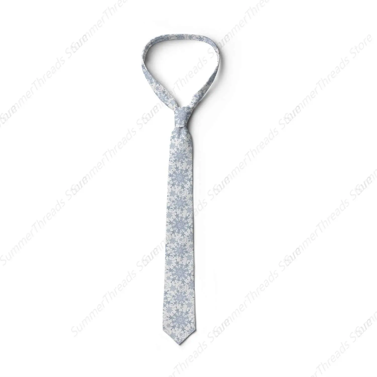 Corbata, Snowboard Deportes de Invierno Temática Azul Blanco