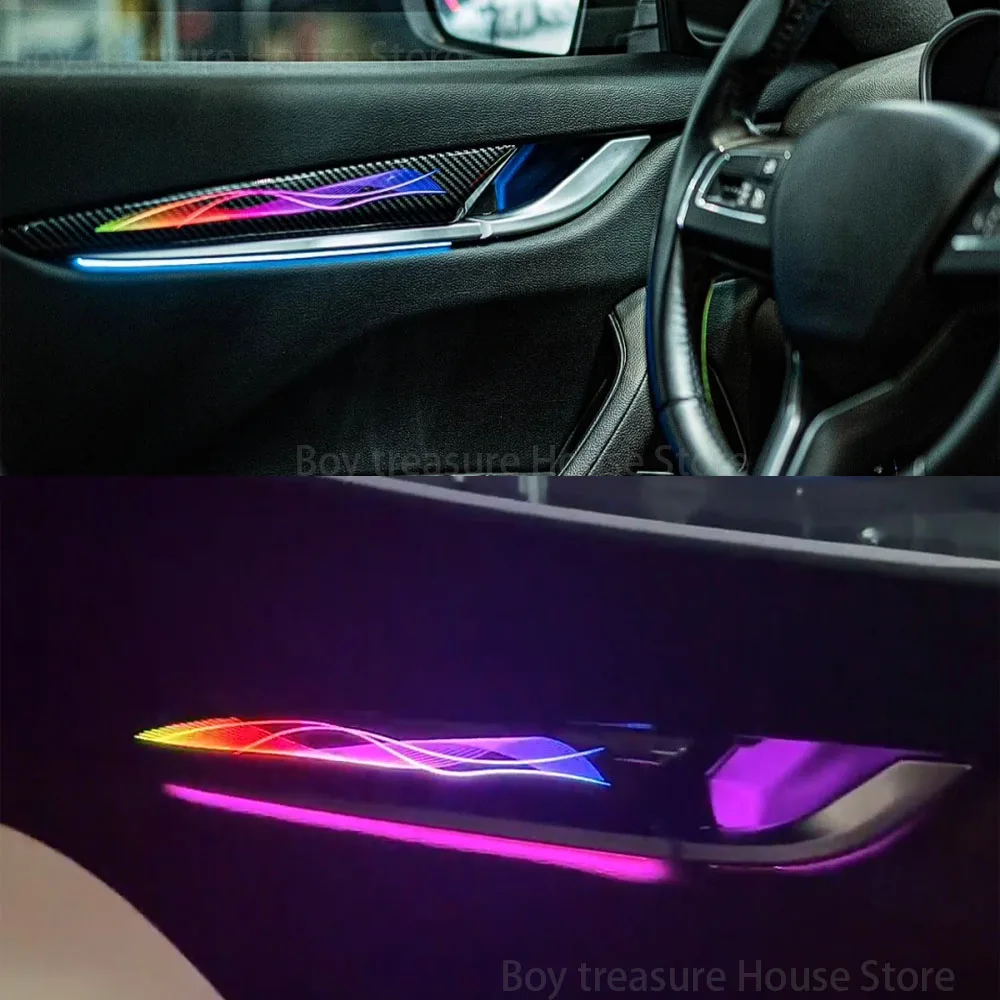 LED Ambient Light For Maserati Ghibli Levante Quattroporte Atmosphere Lamp 64 Colors