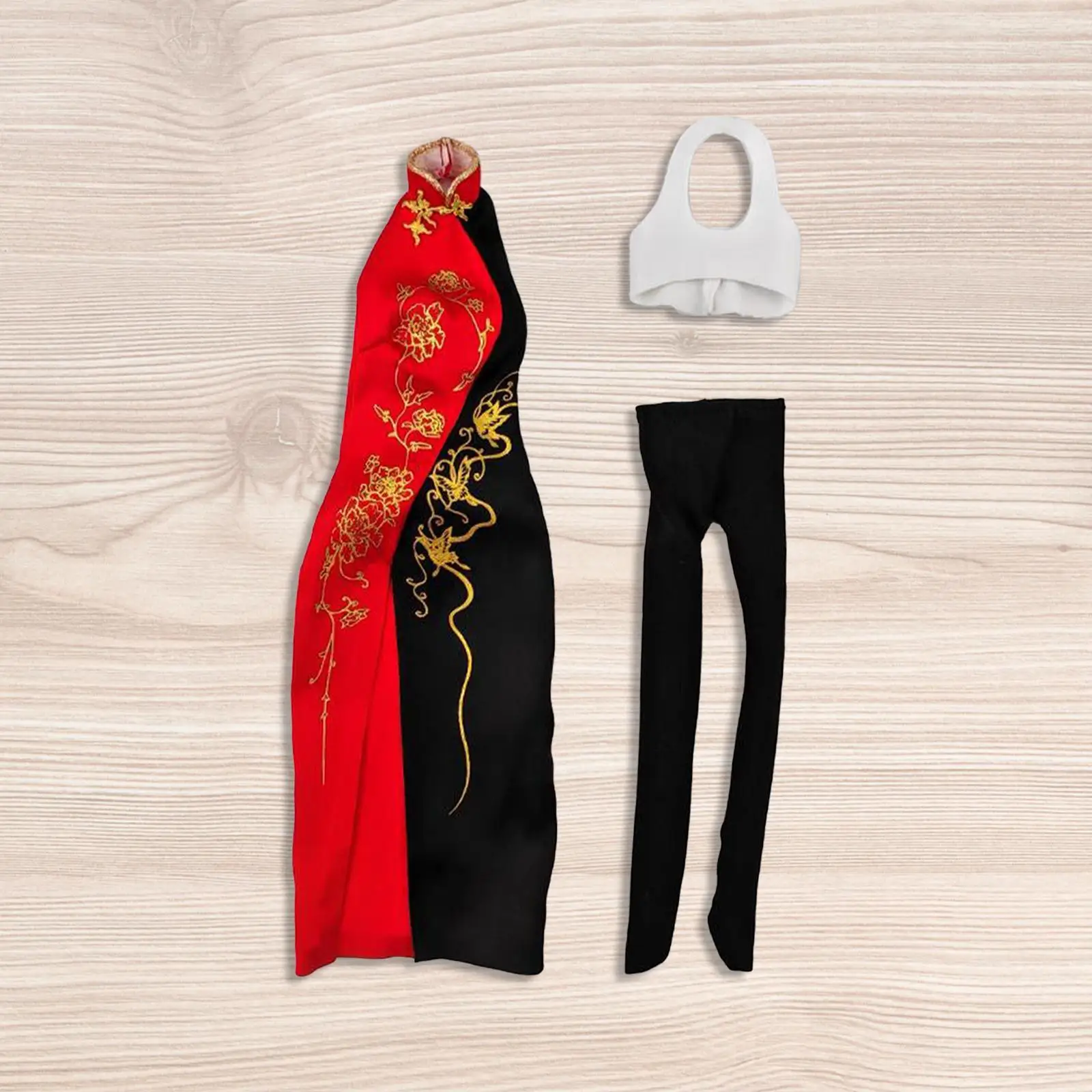 

1/6 Scale Female Cheongsam Easy to Use Convenient Cloth Practical 1:6 Female