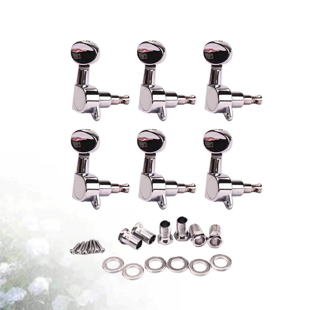 

Electric Guitar Tuner String Adjuster Pegs Tuning Machine Heads Replacement Parts