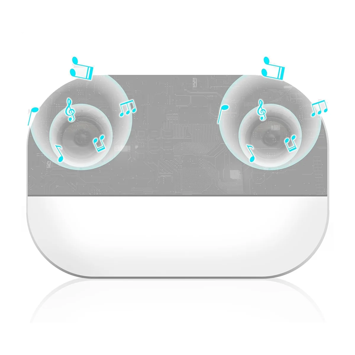 Bone Conduction Bluetooth 5.2 Speaker,White Noise Sleep Machine Bluetooth Music Box Under Pillow for Improved Sleep