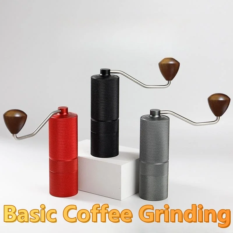 

Manual Coffee Grinders Roaster Professional Portable Hand Kitchen Mill Design Tool Quality Setting Handmade Espresso Pourover
