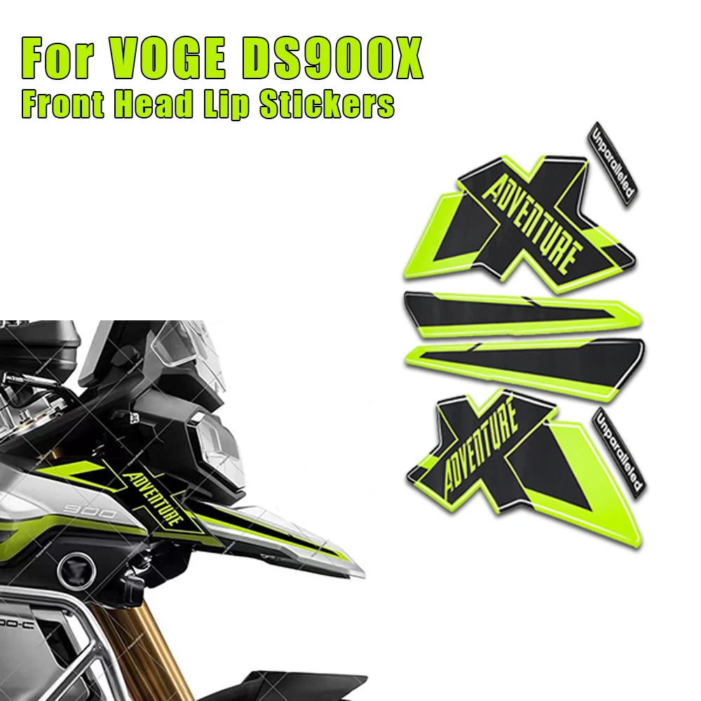 

Motorcycle Sticker Decals Protector For VOGE DS900X Adv DS 900 X 900DSX DSX900 Adventure Head Lip Moto Locomotive Stickers