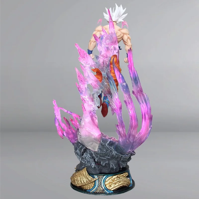 25 cm Anime Dragon Ball Super Saiyajin Action Figure Ultra Instinct Goku Modell PVC Statue Sammeln Spielzeug Geschenk Ornament