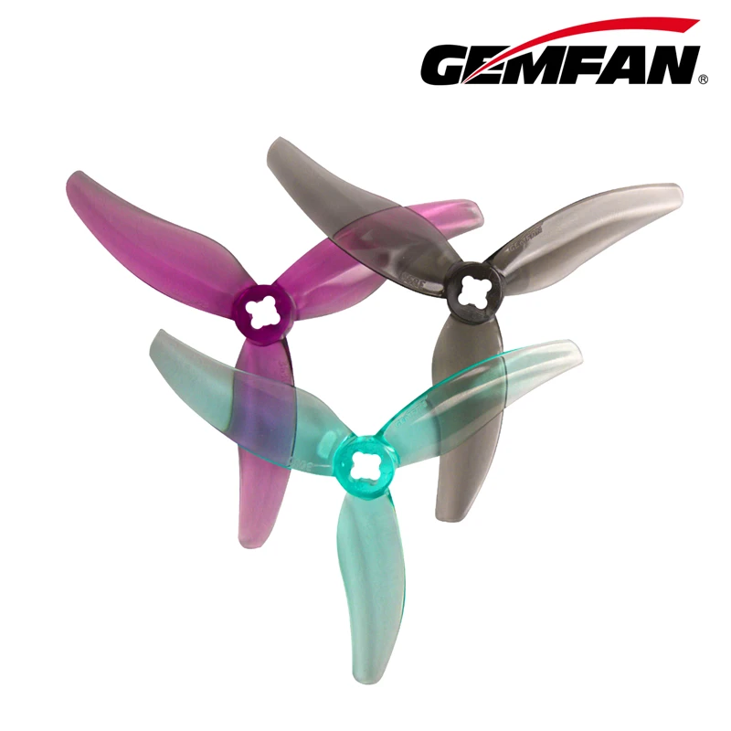 

24 пары (24CW + 24CCW) Gemfan Hurricane 3630 3.6X3X3 3-лопастный Пропеллер для FPV Freestyle 3,5 дюймовый Дрон 2004