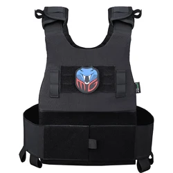 MGFLASHFORCE Low Profile Airsoft Tactical Vest Plate Carrier Fishing Hunting training Weighted Vest